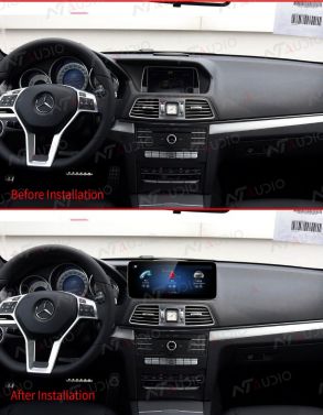 MERCEDES BENZ  E COUPE W207  2009-2011 NTG4.0  ANDROID11.0  MULTIMEDIA SYSTEM HEADUNIT WITH GOOGLE MAP GOOGLE PLAYSTORE WIRELESS CARPLAY