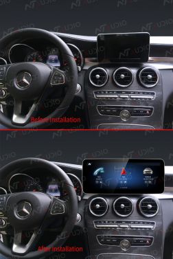 Mercedes Benz  C CLASS/ V CLASS / GLC  W205  2015-2019  NTG5.0  Android11.0  multimedia system headunit with Google map Google Playstore Wireless carplay 