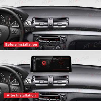 BMW E81/E82 E87 1 Series  Android11.0 Qualcomm 662  Multimedia System Wireless Carplay Android Auto Navigation Headunit with Idrive