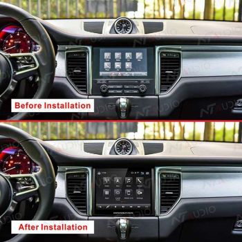 Porsche Macan SYSTEM  Android11.0  Multimedia System DVD Player Car Radios Navigation   Wireless Carplay  Android Auto with Google Playstore FM Radio Headunit 