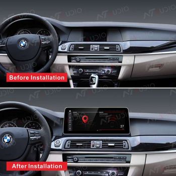 BMW  5 Series F10 F11 Upgrade Radios Android11.0 Multimedia System Wireless Carplay Android-auto YouTu, Google Map 