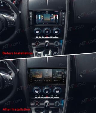 JAGUAR  F TYPE 2012-2017 Bosch System Android13.0 Qualcomm 668s  8core 8+128G  Multimedia System with Youtube, Yandex , Spotify,  Google Map, Google Play Store, Wireless Carplay , Android Auto       