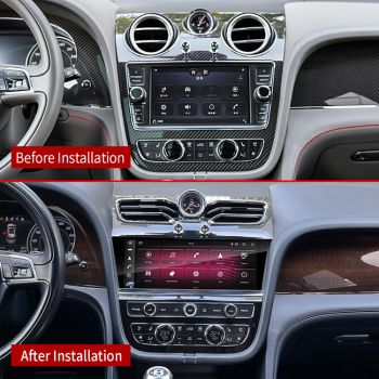 Bentley Bentayga 2016-2019  Upgrade with Unique Qualcomm 680 Android 13.0  8+128G Storage  12.3inch IPS Screen Radios Navigation Player With Youtube Google Playstore Spotify 