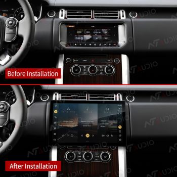 Range Rover Vogue L405 and Sports L494  2017-2018 (Harman System ) Upgrade with Qualcomm 668s  Otca core  13.3'' Android13.0  Multimedia Navigation Headunit With Carplay  Google Map  Spotify Google Playstore 