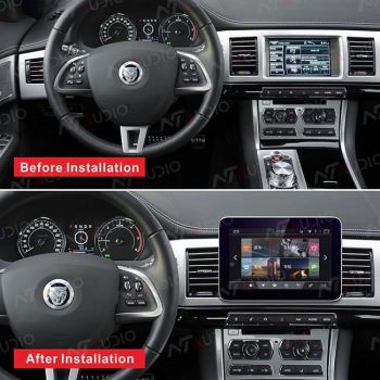 JAGUAR XF 2012-2015  Android11.0  8G+64GB Multimedia System with Youtube, Yandex , Spotify,  Google Map, Google Play Store ( Fit for Bosch System)   