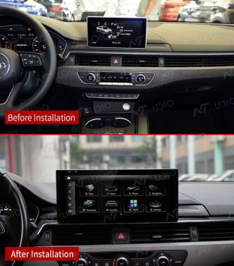 Audi A4/A5 2017-2019 MIB System  Android11.0  Multimedia System Build in Carplay and Android Auto Google Playtore Store  