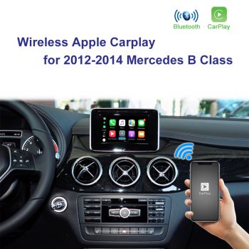 Carplay Interface Box For Mercedes Benz  2012-2014   A/B/C/E/GLK/GLA/ML/SLK   NTG4.5/4.7 System 
